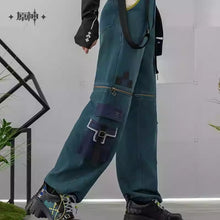 Load image into Gallery viewer, Genshin Impact Kinich Themed Jeans Preorder
