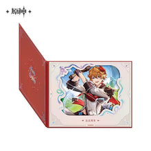 Load image into Gallery viewer, Genshin Impact Destined Day Themed 2025 Flip-Style Character Signboard Preorder
