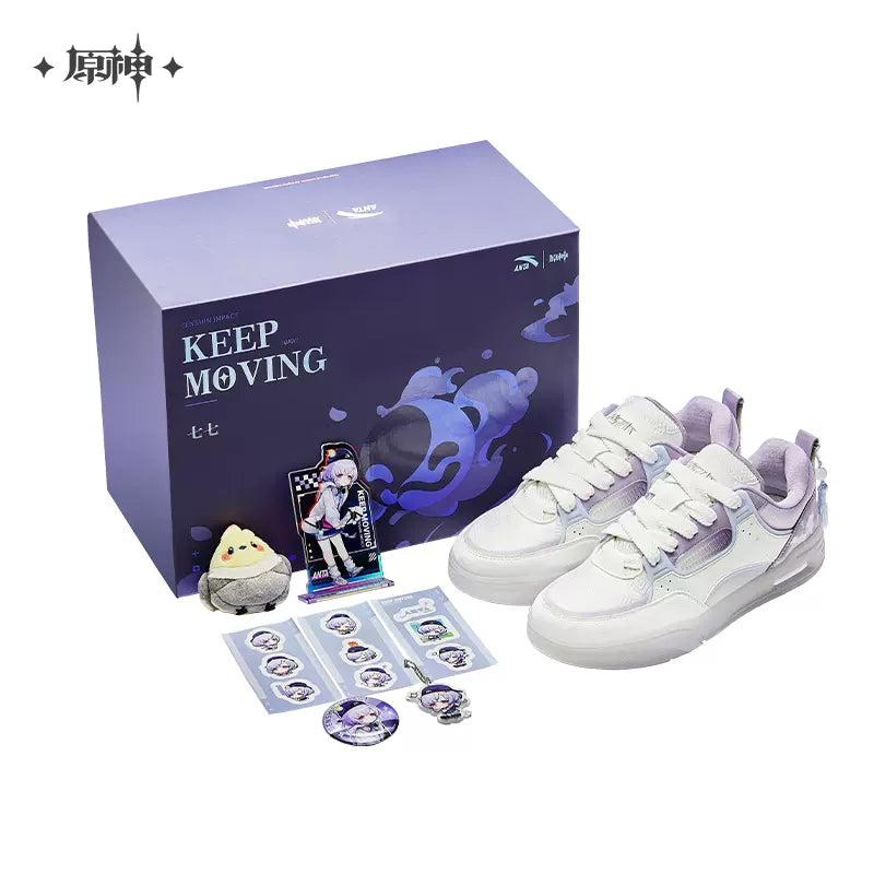 Genshin Impact x Anta Mach 4 Qiqi Collaboration Skateboarding Shoes Preorder