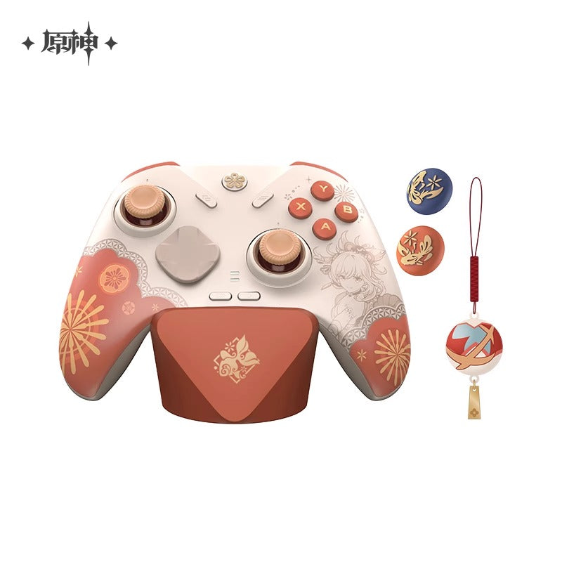 Genshin Impact Yoimiya Frolicking Flames Direwolf 4 Game Controller Gift Set Preorder