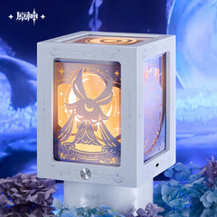 Genshin Impact Selenic Chronicles Four-Sided Rotating Paper Sculpture Night Light Music Box Gift Set Preorder
