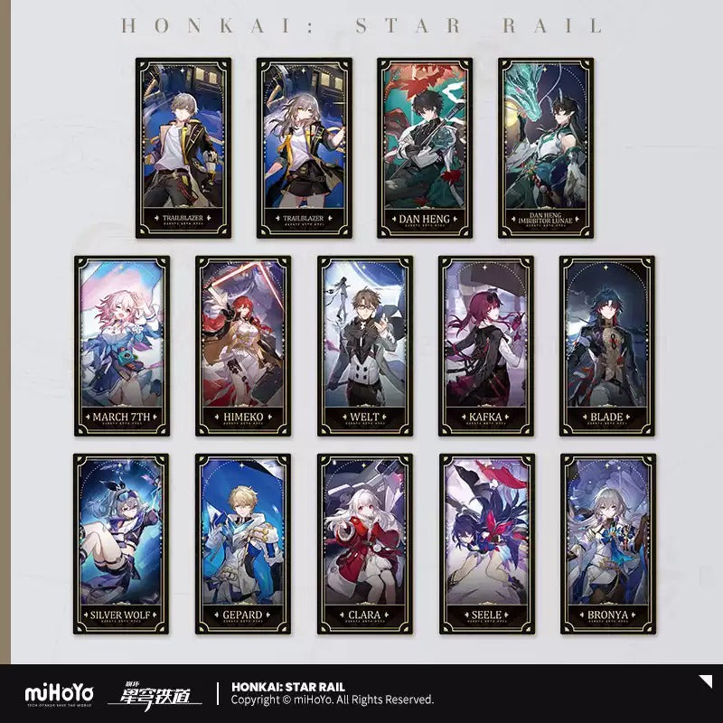 Honkai: Star Rail 1st Anniversary Collector's Card Blind Box (Set A) Preorder