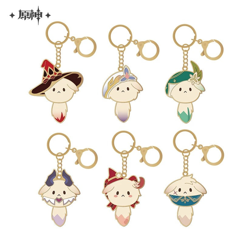 Genshin Impact Tea Party Partner Dodoco Metal Keychain Preorder