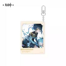 Load image into Gallery viewer, Genshin Impact Destined Day Themed Acrylic Character Keychain Preorder
