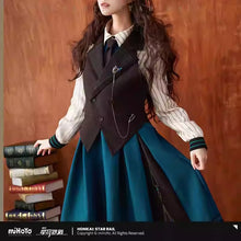 Load image into Gallery viewer, Honkai: Star Rail Aventurine Themed Vest Preorder
