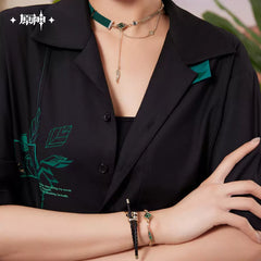 Genshin Impact Alhaitham Themed Jewelry
