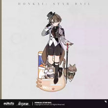 Load image into Gallery viewer, Honkai: Star Rail Tiny Cat Themed Acrylic Character Stand Preorder

