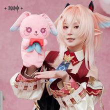 Load image into Gallery viewer, Genshin Impact Linnea Lop-eared Bunny Plush Hand Puppet Preorder
