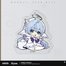 Load image into Gallery viewer, Honkai: Star Rail Girls Dormitory Themed Chibi Acrylic Character Stand Preorder
