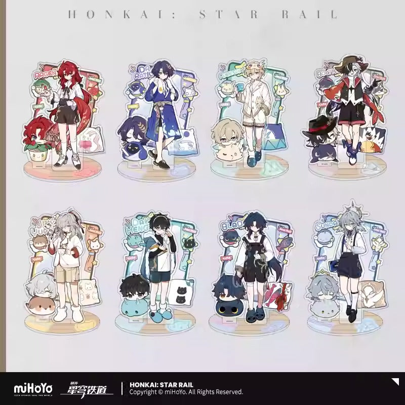 Honkai: Star Rail Boys Dormitory Themed Acrylic Character Stand Preorder