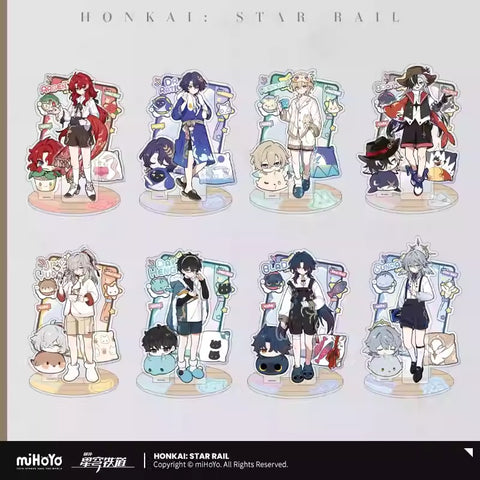 Honkai: Star Rail Boys Dormitory Themed Acrylic Character Stand Preorder