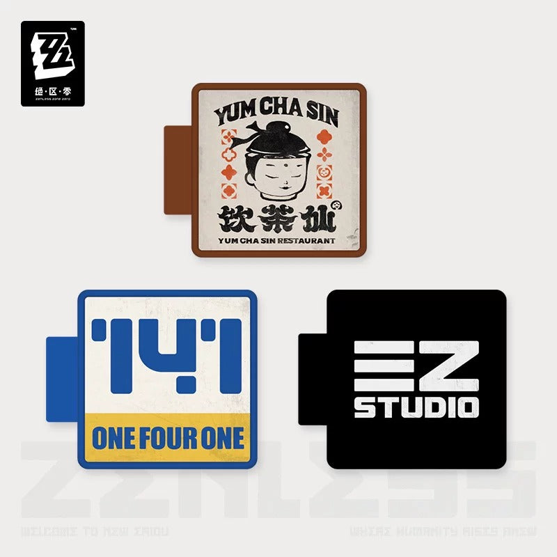 Zenless Zone Zero New Eridu Premium Shop Sign Refrigerator Magnet Preorder