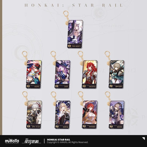Honkai: Star Rail The Erudition Character Acrylic Keychain