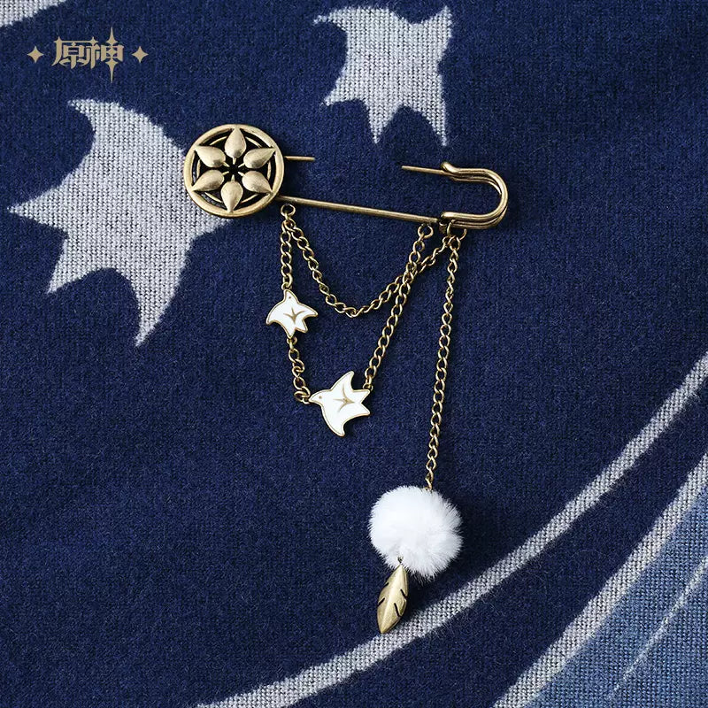 Genshin Impact Wanderer Themed Brooch Preorder