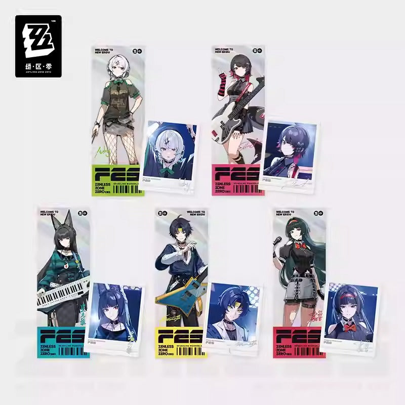 Zenless Zone Zero Sparkling Wonderland FES 2026 Themed Laser Ticket Set Preorder