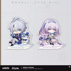 Honkai: Star Rail Train Travel Themed Acrylic Standee Preorder