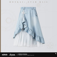 Load image into Gallery viewer, Honkai: Star Rail Cyrene Themed Denim Skirt Preorder
