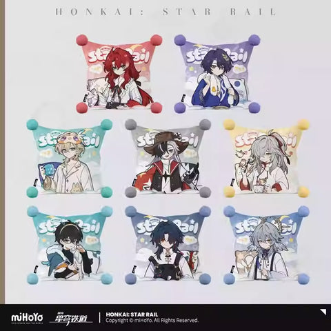 Honkai: Star Rail Boys Dormitory Themed Character Plush Pillow Preorder