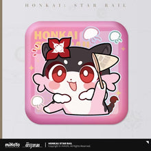 Load image into Gallery viewer, Honkai: Star Rail Pom Pom Exhibition Hall Themed Square Badge

