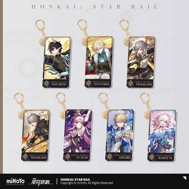 Honkai: Star Rail The Preservation Character Acrylic Keychain