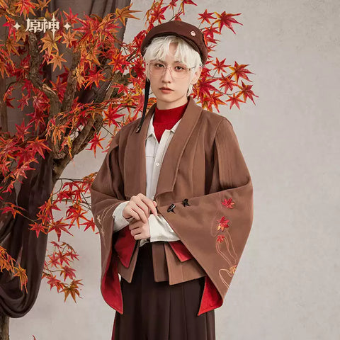 Genshin Impact Kaedehara Kazuha Themed Casual Jacket Preorder