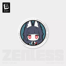 Load image into Gallery viewer, Zenless Zone Zero Tiny Agent Themed Embossed Paper Badge Blind Box Preorder
