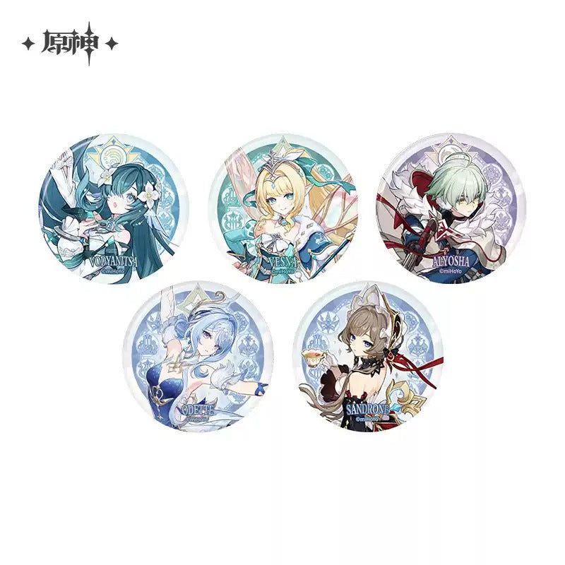 Genshin Impact Snezhnaya Character Badge Preorder
