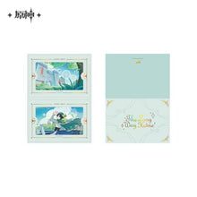 Load image into Gallery viewer, Genshin Impact The Long Way Home Photo Themed Badge and Collector's Card Set Preorder
