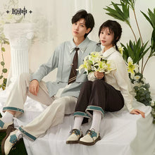 Load image into Gallery viewer, Genshin Impact Venti Themed Oxford Shoes Preorder
