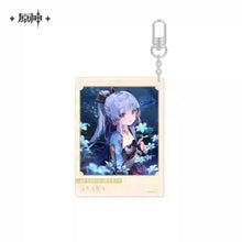 Load image into Gallery viewer, Genshin Impact Destined Day Themed Acrylic Character Keychain Preorder
