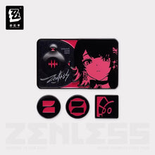 Load image into Gallery viewer, Zenless Zone Zero Sparkling Wonderland FES 2026 Themed Metal Badge Set Preorder
