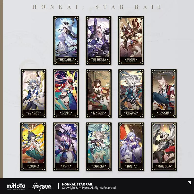Honkai: Star Rail 2nd Anniversary Collector's Card Blind Box (Set A) Preorder