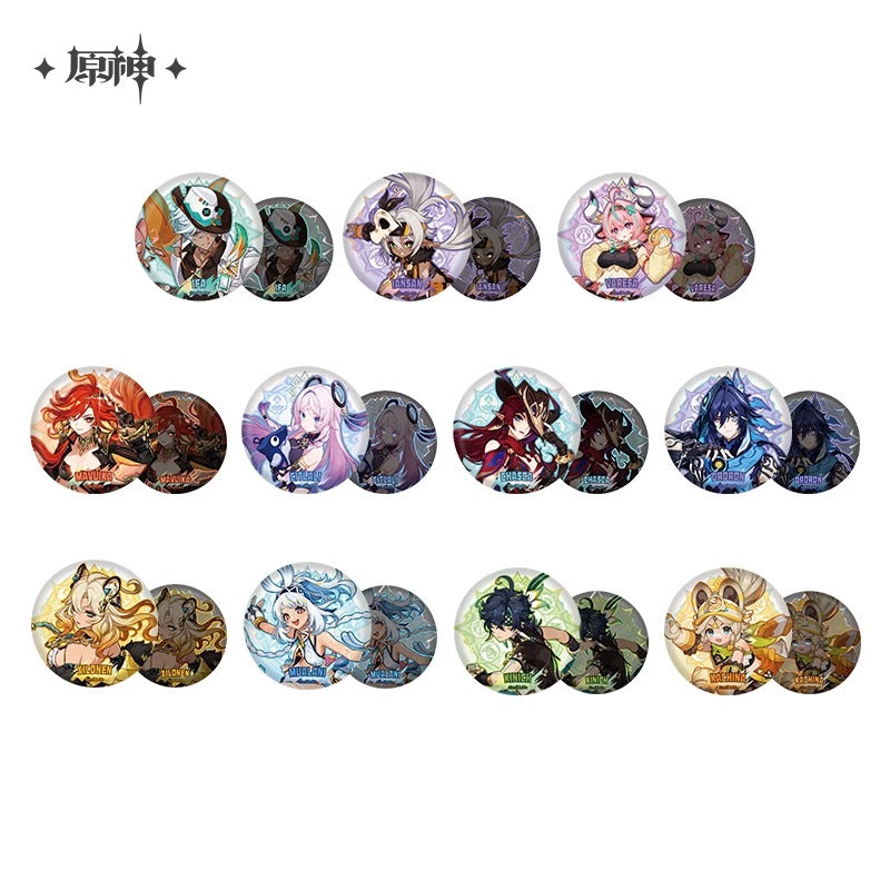 Genshin Impact Natlan Character Badge Preorder