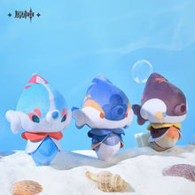Load image into Gallery viewer, Genshin Impact Fontaine Fontemer Aberrant Bubbly Seahorse Plush Keychain
