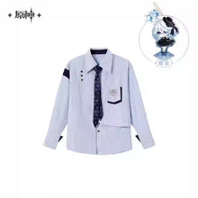 Load image into Gallery viewer, Genshin Impact Furina Themed Casual Shirt Preorder
