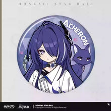 Load image into Gallery viewer, Honkai: Star Rail Tiny Cat Themed Character Badge Preorder
