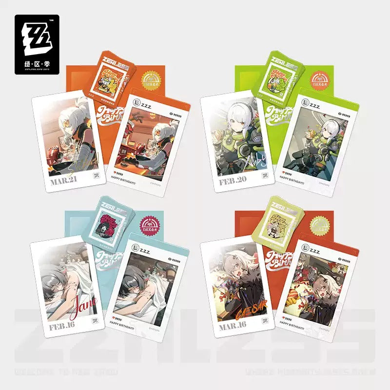 Zenless Zone Zero HB2U Themed Birthday Commemorative Gift Set Vol. 6 Preorder