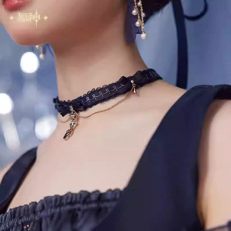 Genshin Impact Furina Themed Necklace / Bracelet
