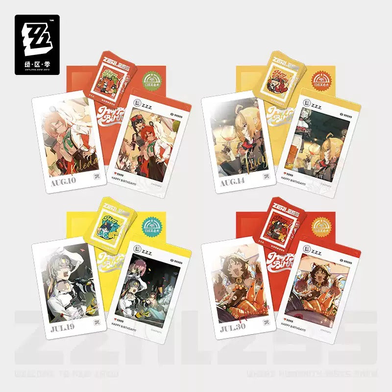 Zenless Zone Zero HB2U Themed Birthday Commemorative Gift Set Vol. 7 Preorder