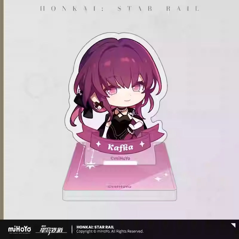 Honkai: Star Rail Nameless Guest Themed Acrylic Character Stamp Preorder