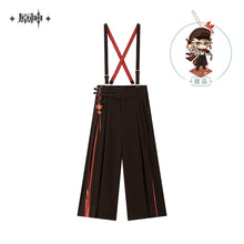Load image into Gallery viewer, Genshin Impact Kaedehara Kazuha Themed Wide-Leg Overalls Preorder
