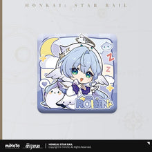 Load image into Gallery viewer, Honkai: Star Rail Girls Dormitory Themed Chibi Character Badge Preorder
