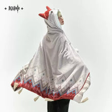 Load image into Gallery viewer, Genshin Impact Alyosha Themed Shawl Blanket and Gloves

