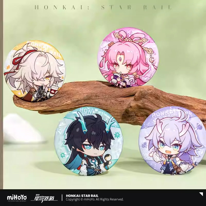 Honkai: Star Rail Express Travel Notes Chibi Badge Preorder