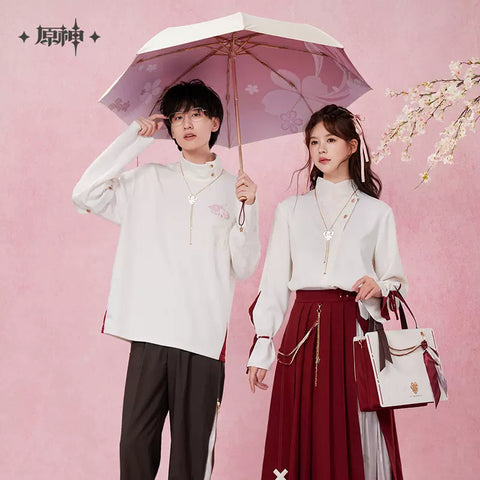 Genshin Impact Yae Miko Themed Folding Umbrella