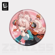 Load image into Gallery viewer, Zenless Zone Zero Krampus Compliance Authority Character Badge Preorder
