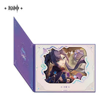 Load image into Gallery viewer, Genshin Impact Destined Day Themed 2025 Flip-Style Character Signboard Preorder
