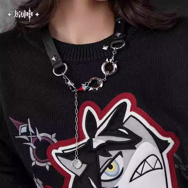 Genshin Impact Wriothesley Themed Necklace Preorder