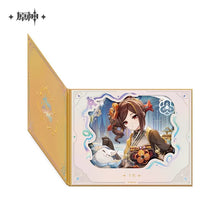 Load image into Gallery viewer, Genshin Impact Destined Day Themed 2025 Flip-Style Character Signboard Preorder
