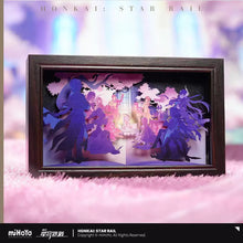 Load image into Gallery viewer, Honkai: Star Rail  Memories Of Travelling With You Themed Paper Sculpture Lamp Preorder
